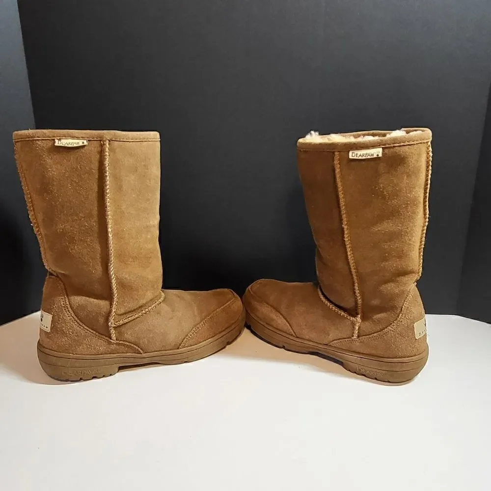 Bearpaw Tall Tan Boots